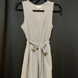 Monteau V Neck Midi Dress M